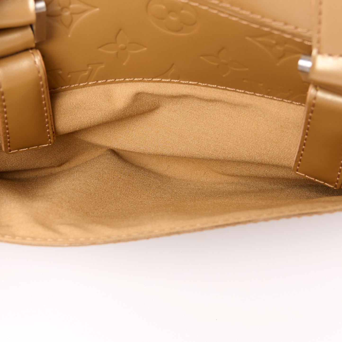 LOUIS VUITTON Mat Monogram Shelton Ambre