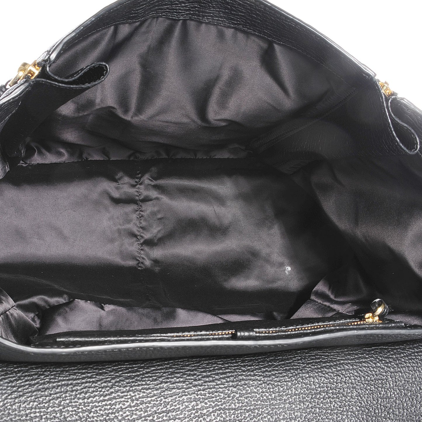 3.1 Leather Large Pashli Satchel Black