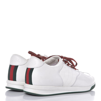 Gucci Calfskin 1984 Web Mens Sneakers 10.5 White 4 of 10