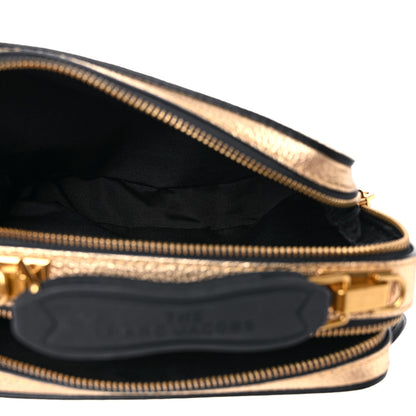 Marc Jacobs Metallic Calfskin The Box 20 Crossbody Gold 6 of 11