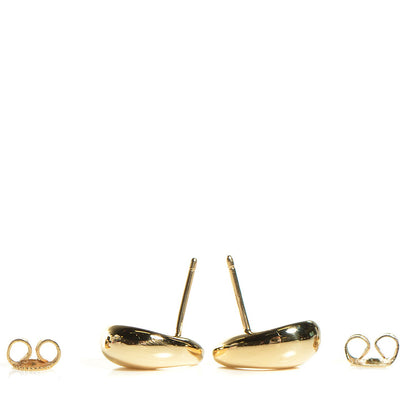 Tiffany 18K Yellow Gold Elsa Peretti Teardrop Earrings 3 of 5
