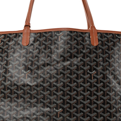 Goyard Goyardine Saint Louis GM Black Gold 9 of 18
