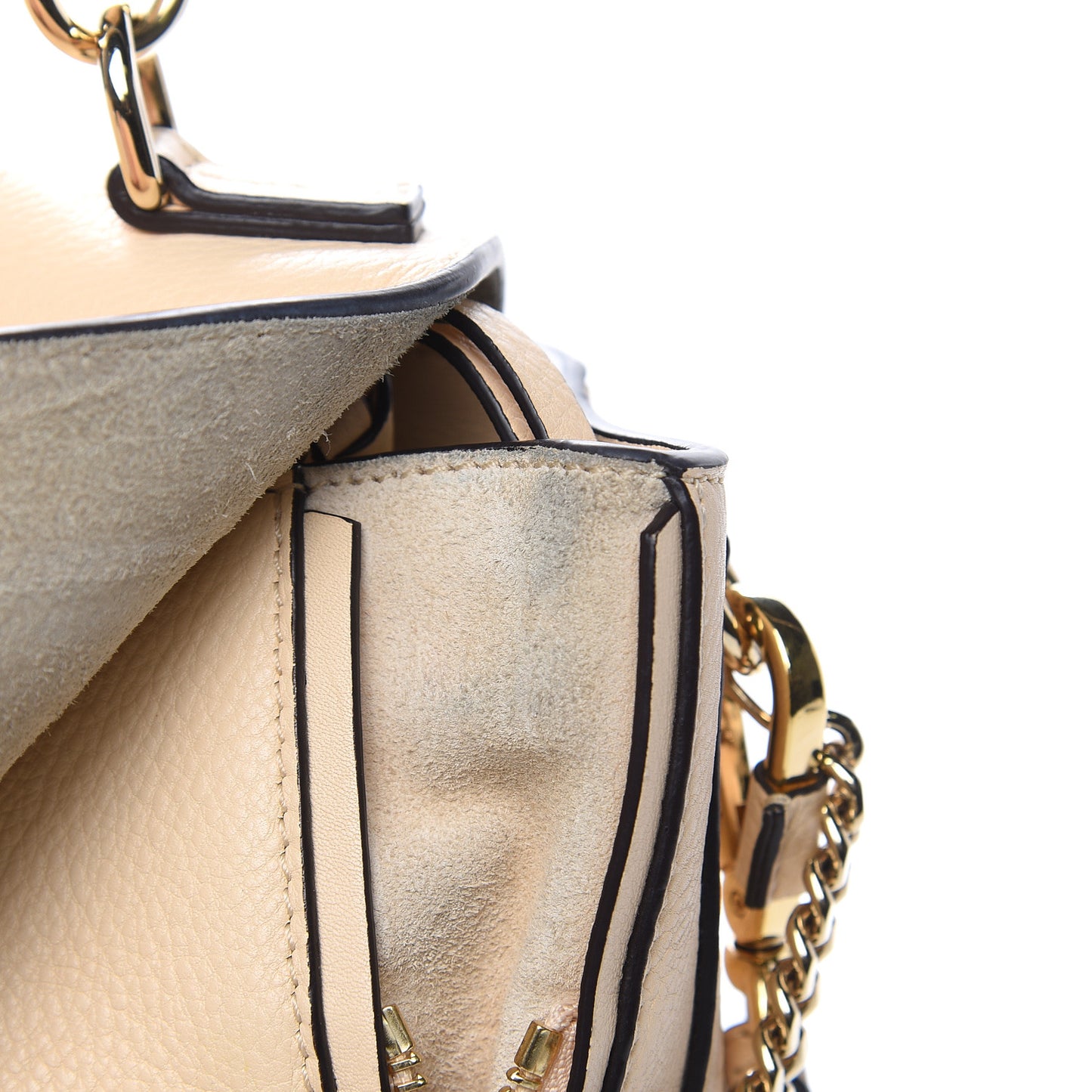 Calfskin Small Faye Day Shoulder Bag Blondie Beige