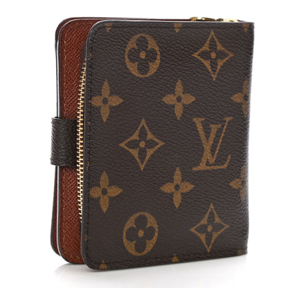 Louis Vuitton Monogram Compact Zippe Zipped Wallet 3 of 11