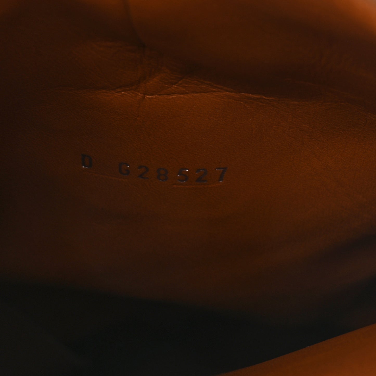 Calfskin Stitched CC Knee High Buckle Riding Boots 37.5 Brown