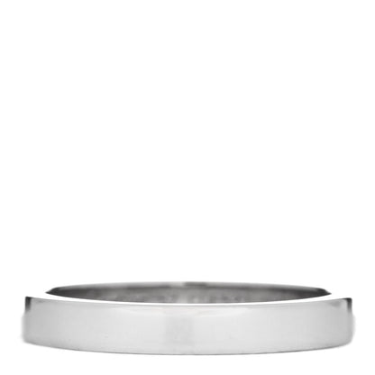 Cartier Platinum 3mm C De Cartier Wedding Band Ring 57 8 3 of 4