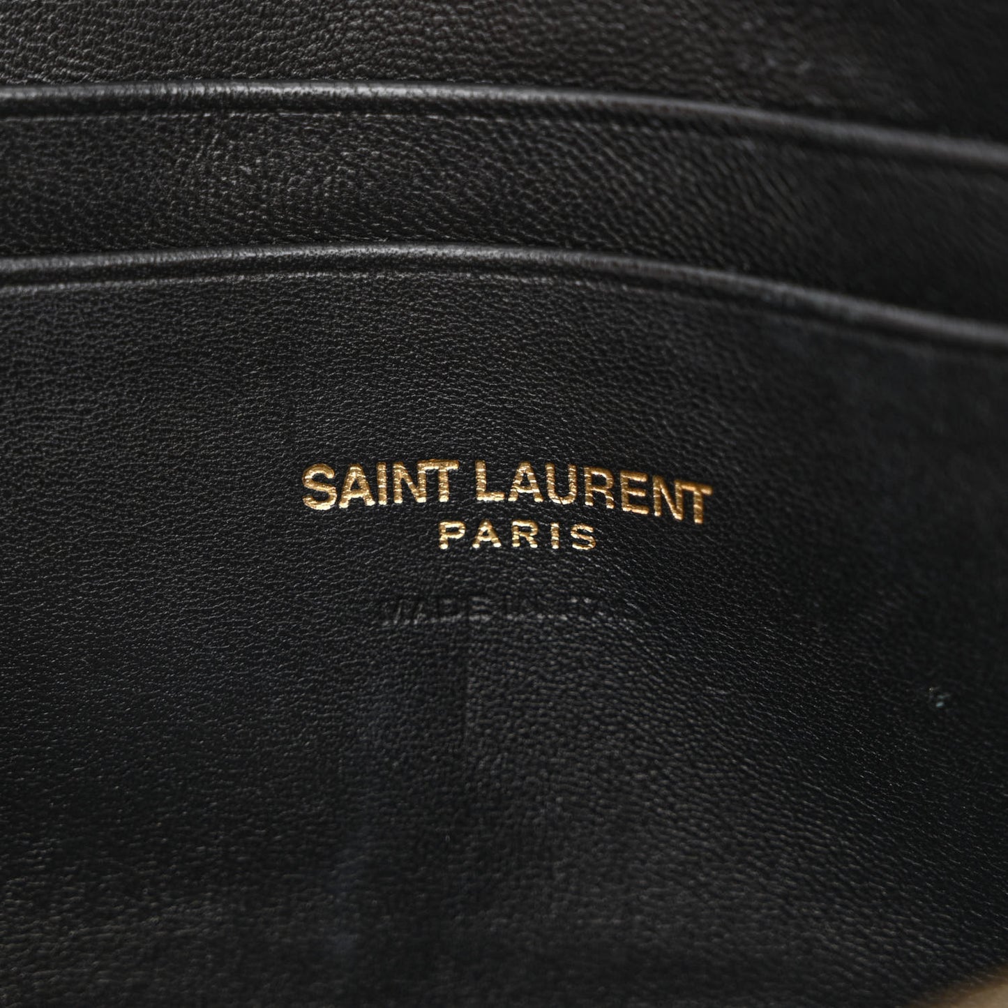 Grain De Poudre Matelasse Monogram Mini Lou Camera Bag Black