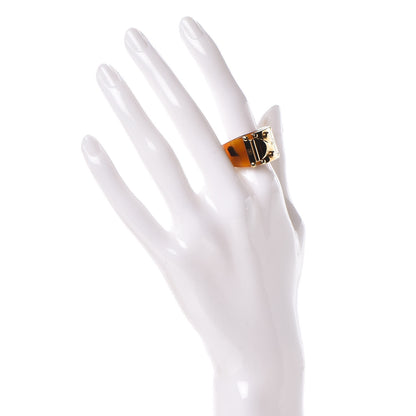 Louis Vuitton Lock Me Ring M Ecaille 2 of 5