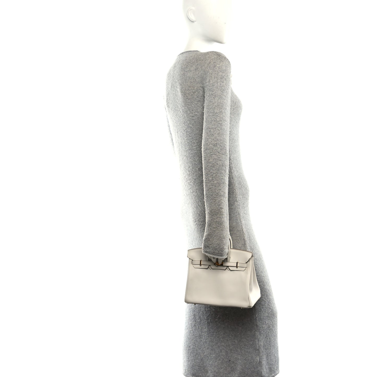 Swift Birkin 25 Gris Pale