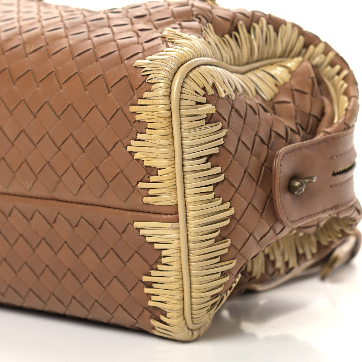 Bottega Veneta Nappa Intrecciato Bowler Walnut 8 of 11