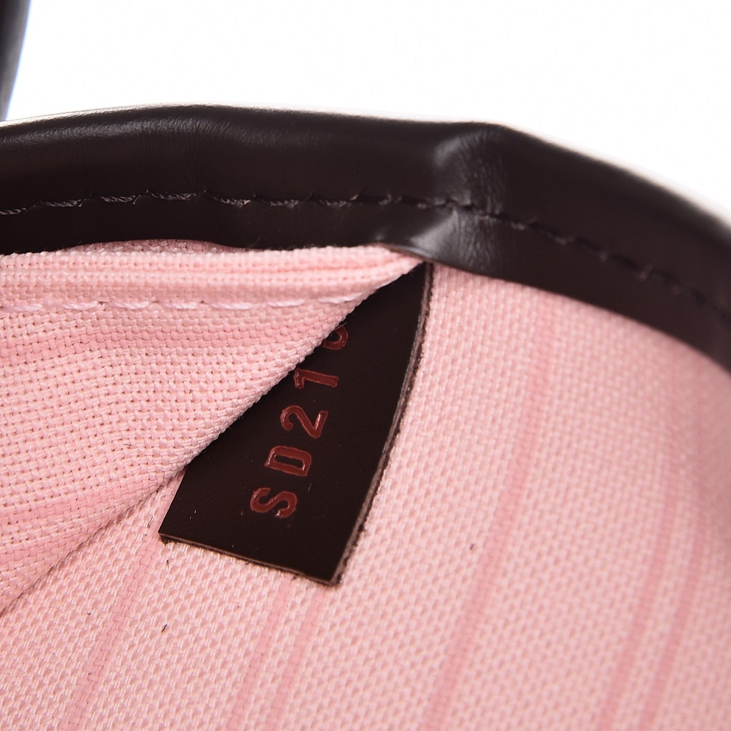 Damier Ebene Neo Neverfull MM Rose Ballerine