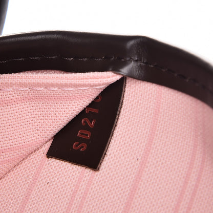 Louis Vuitton Damier Ebene Neo Neverfull MM Rose Ballerine 8 of 8