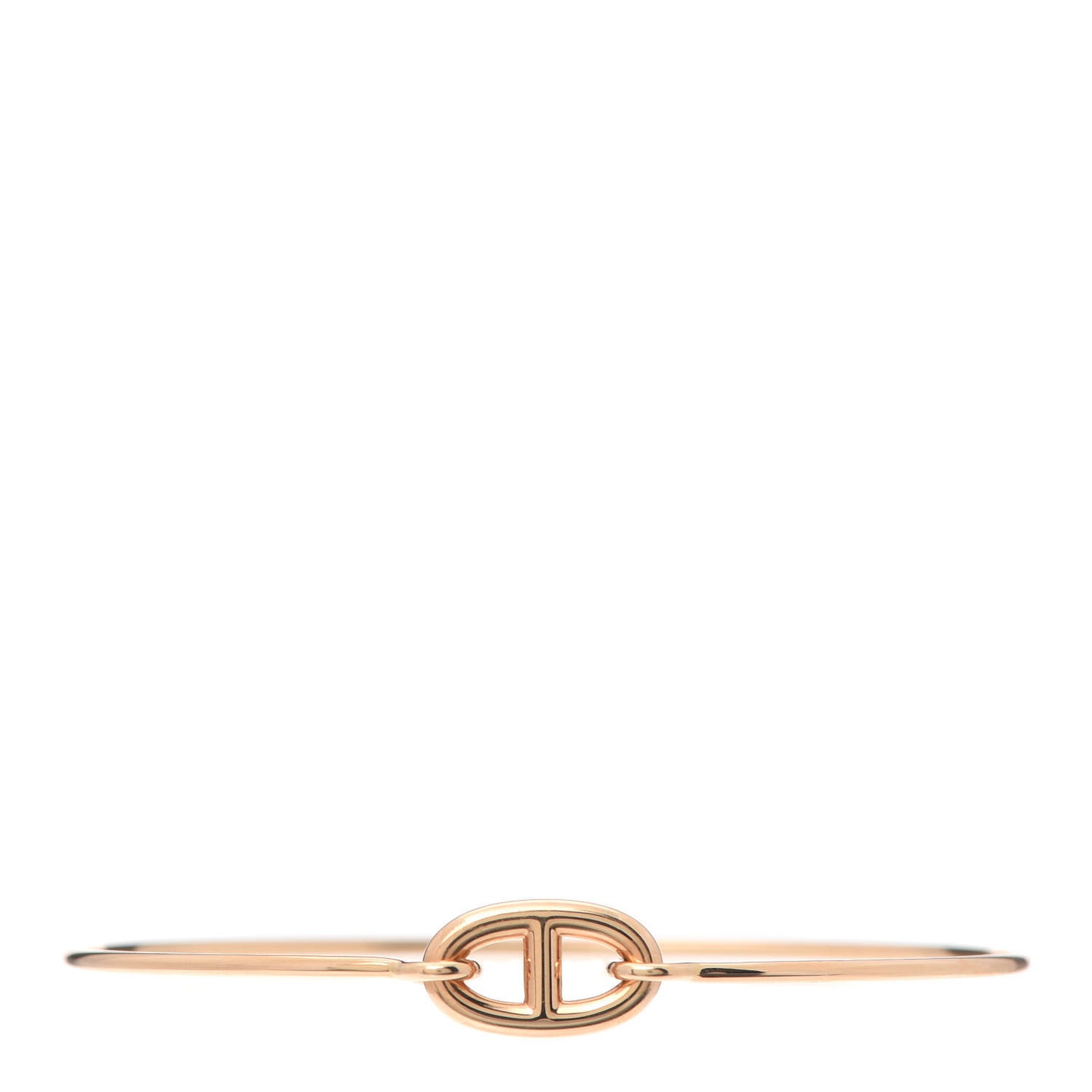 18K Rose Gold PM Ronde Chaine d'Ancre Bracelet SH