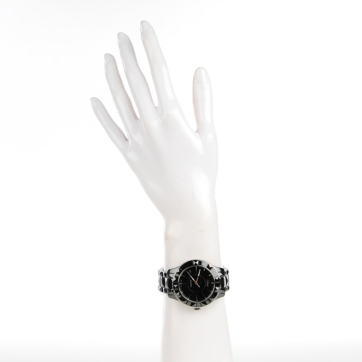 Stainless Steel Ceramic 38mm Dior VIII Automatic Watch Black