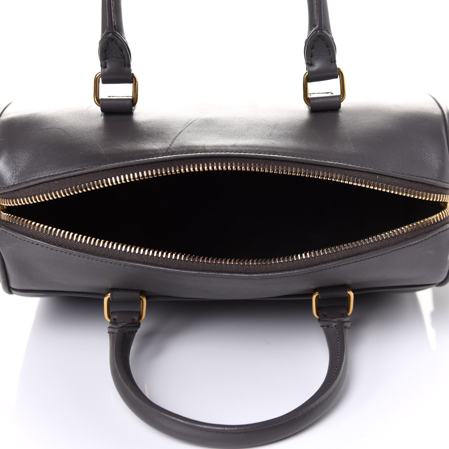 Saint Laurent Calfskin Classic Duffle 12 Earth 4 of 9