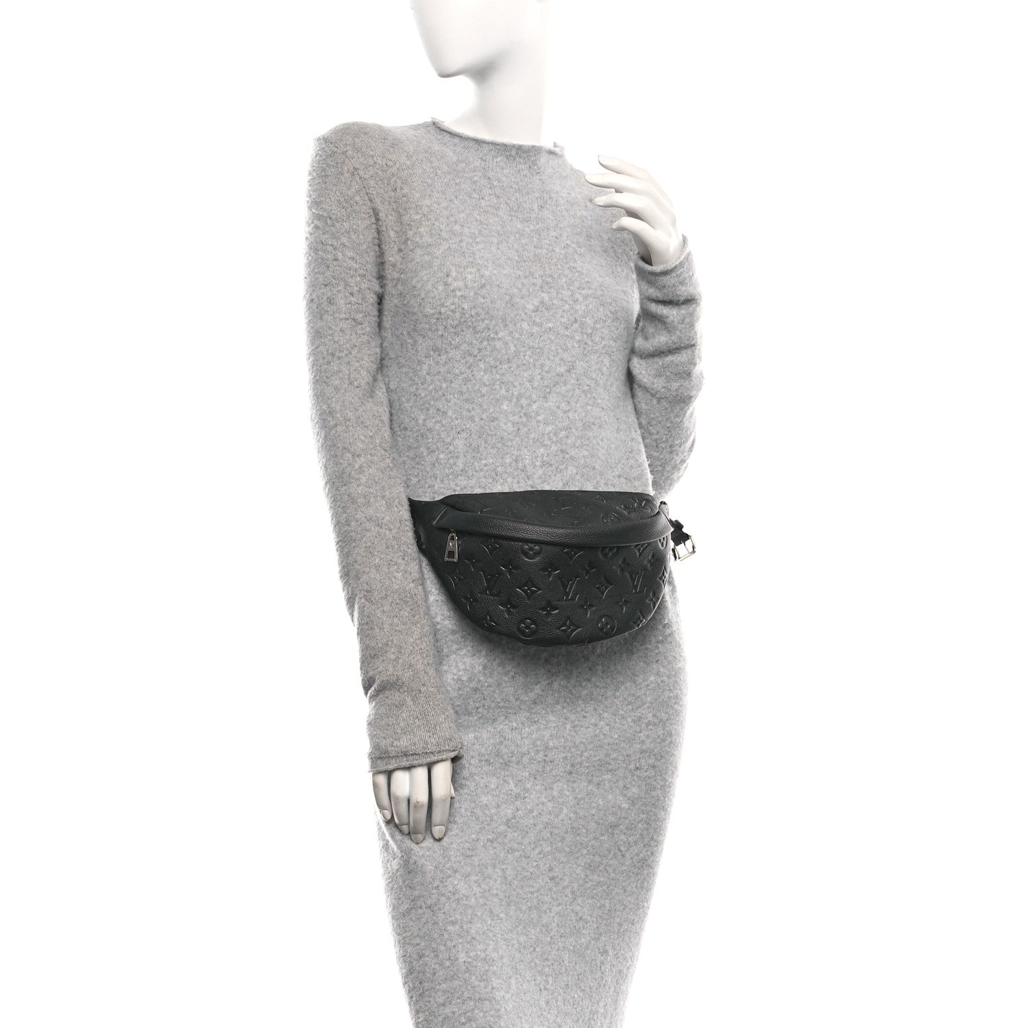 Louis Vuitton Empreinte Uniformes BumBag Black 2 of 9