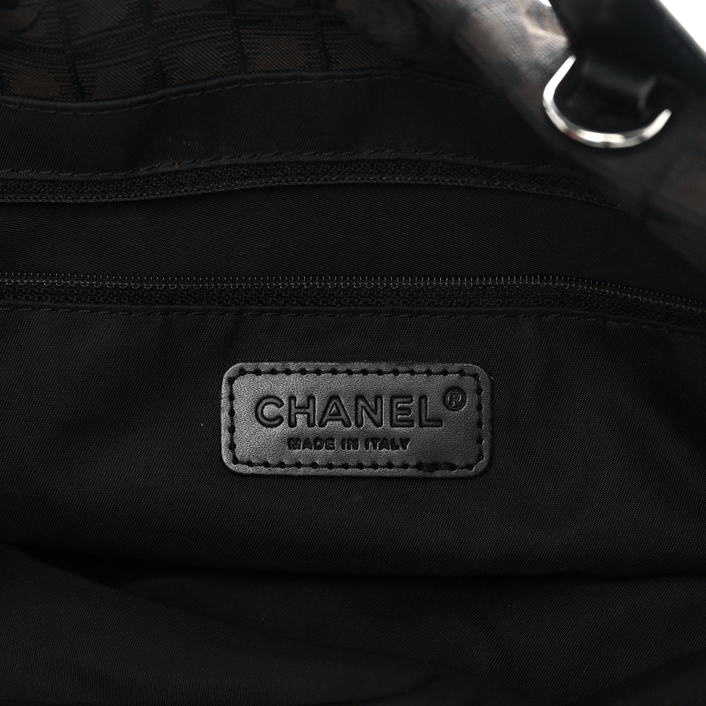 Nylon Travel Convertible Tote Black