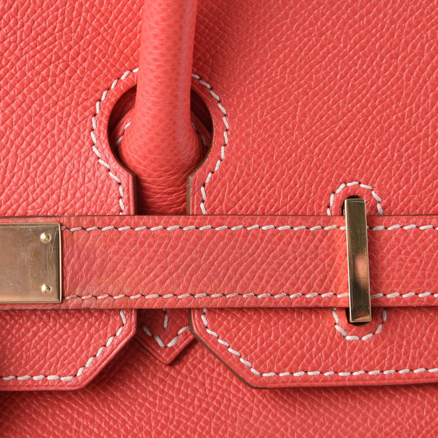 Hermes Epsom Candy Birkin 30 Rose Jaipur Gold 39 of 39