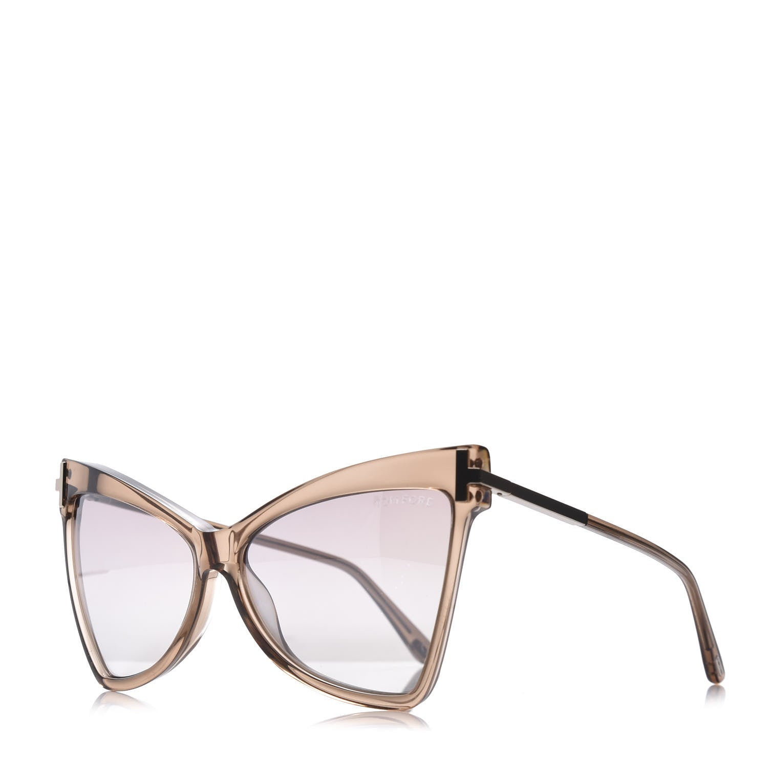 Tom Ford Tallulah TF767 Sunglasses Shiny Beige 1 of 8