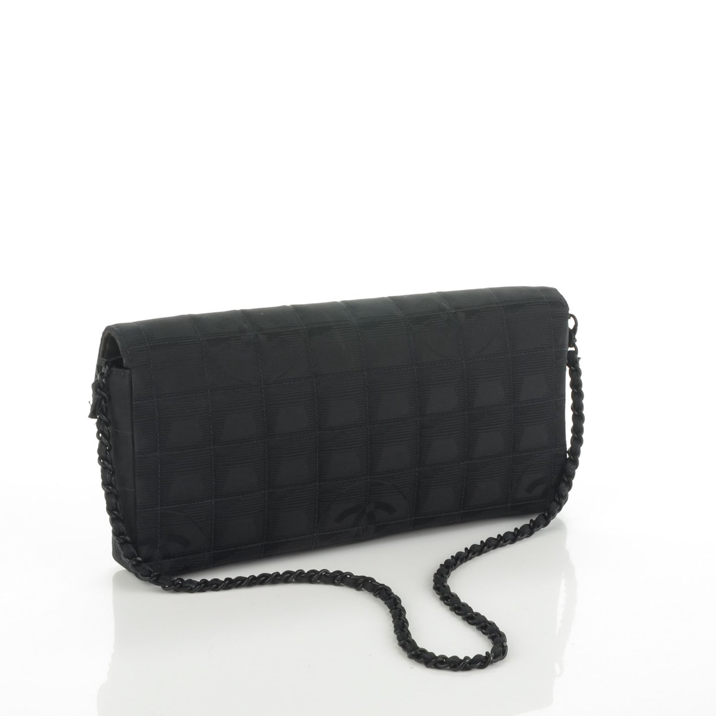 Nylon Travel East West Flap Black
