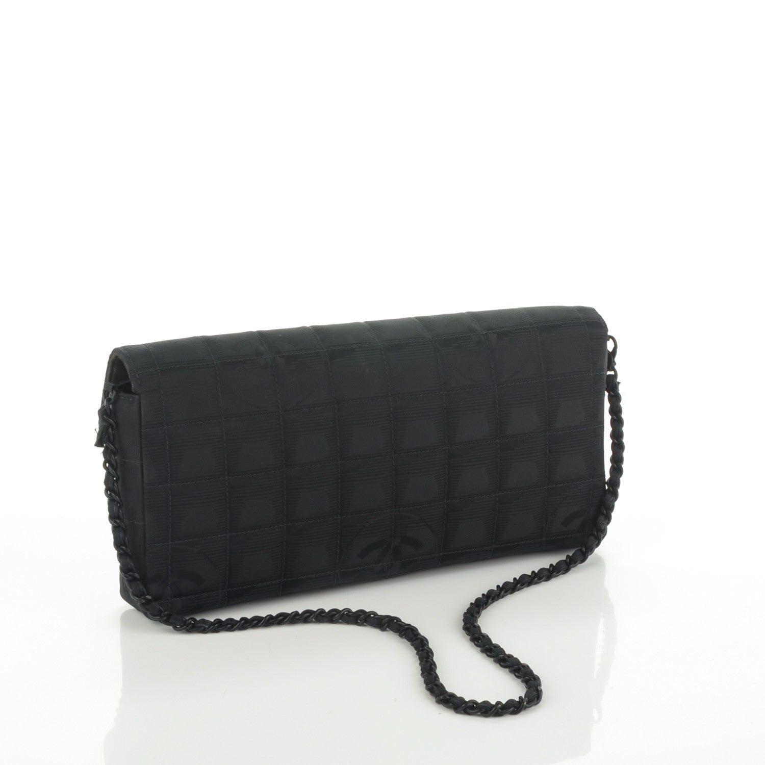 Chanel Nylon Travel East West Flap Black 3 of 9