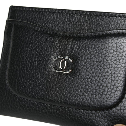 Chanel Goatskin CC Card Holder Black 6 of 7
