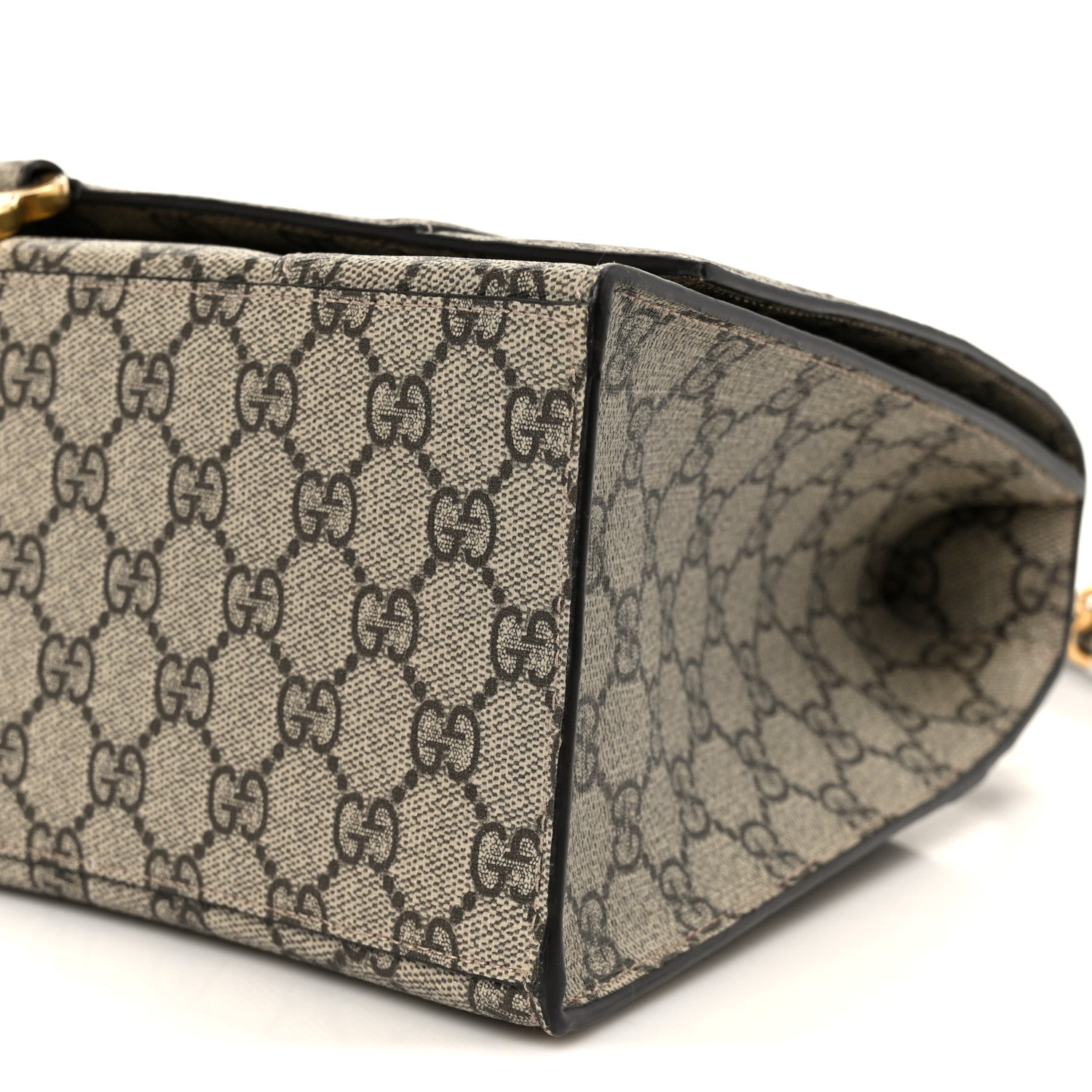 Balenciaga X GUCCI GG Supreme Monogram Medium Hourglass Top Handle Bag Beige Ebony 11 of 11