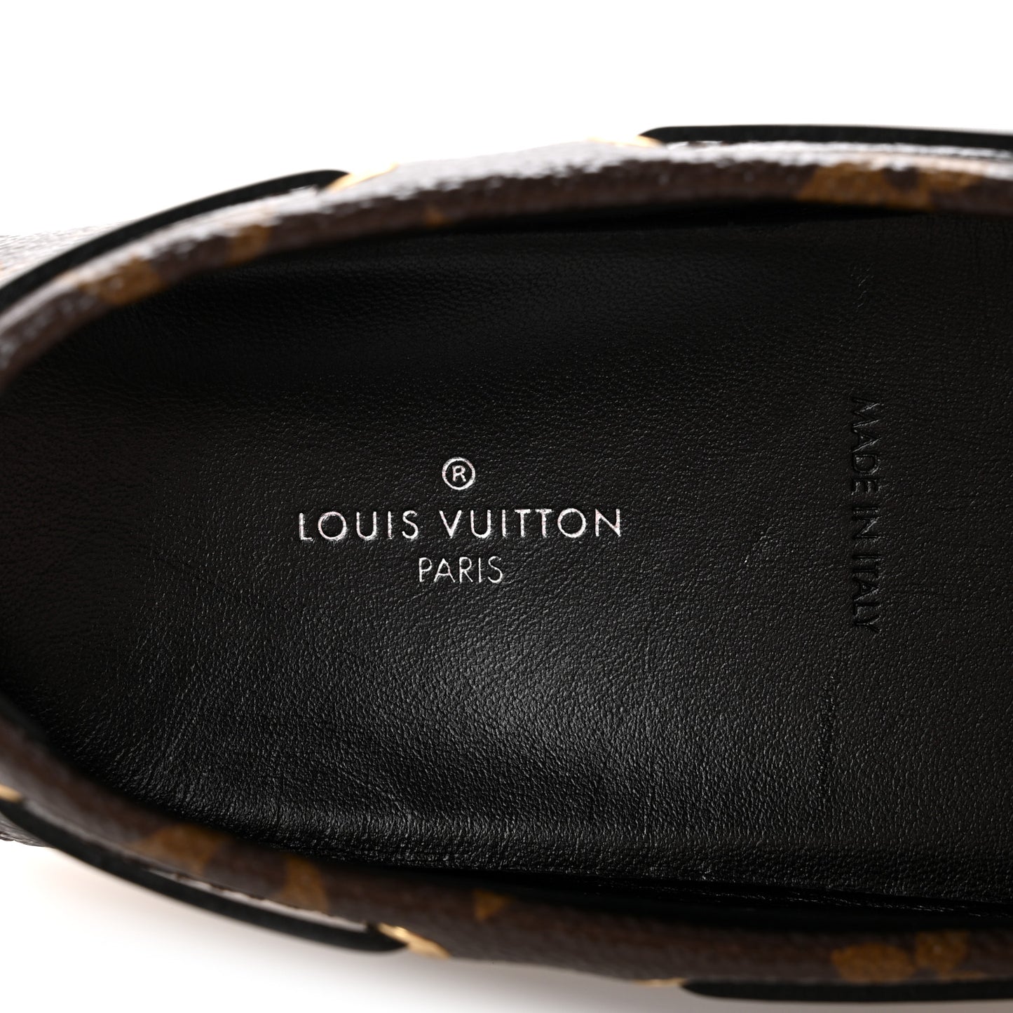 Patent Monogram Gloria Loafers 36.5