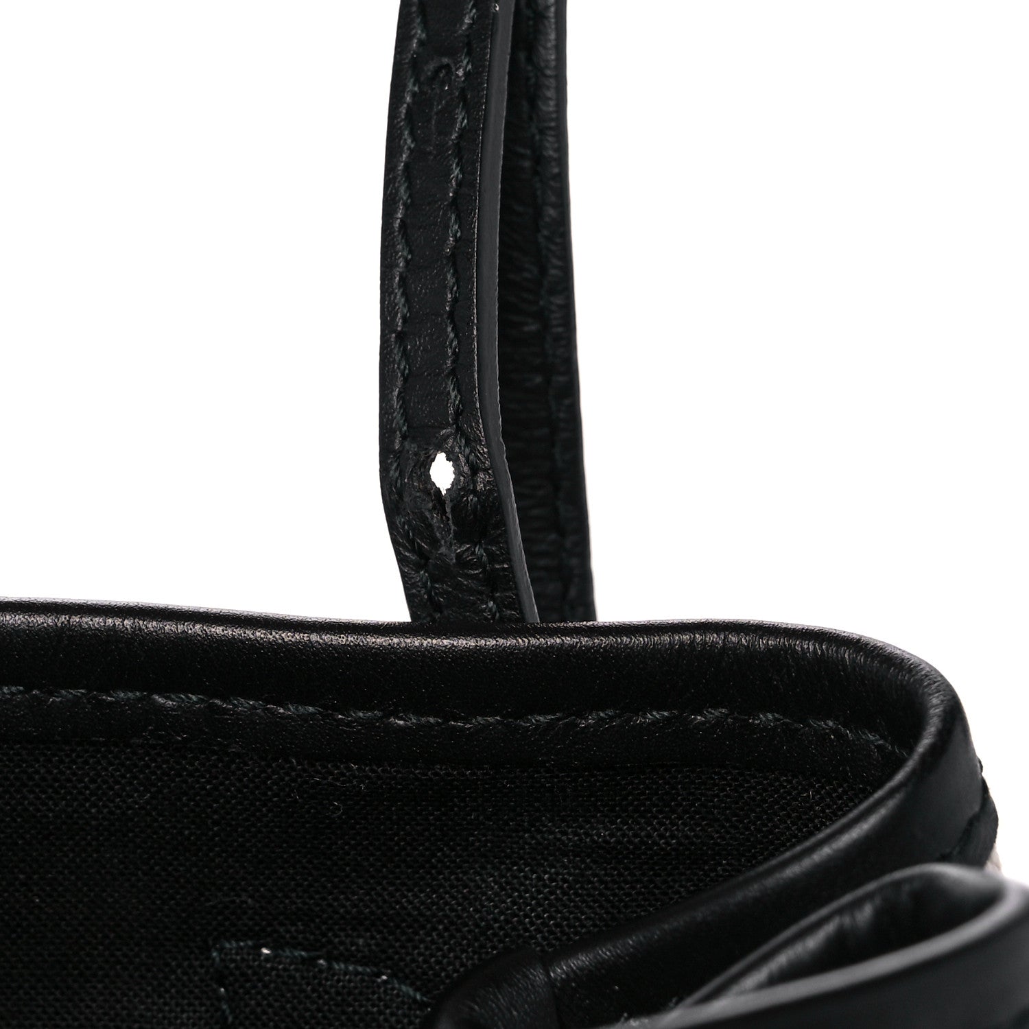 Balenciaga Cotton Canvas Calfskin Navy Cabas XS Natural Black 18 of 18