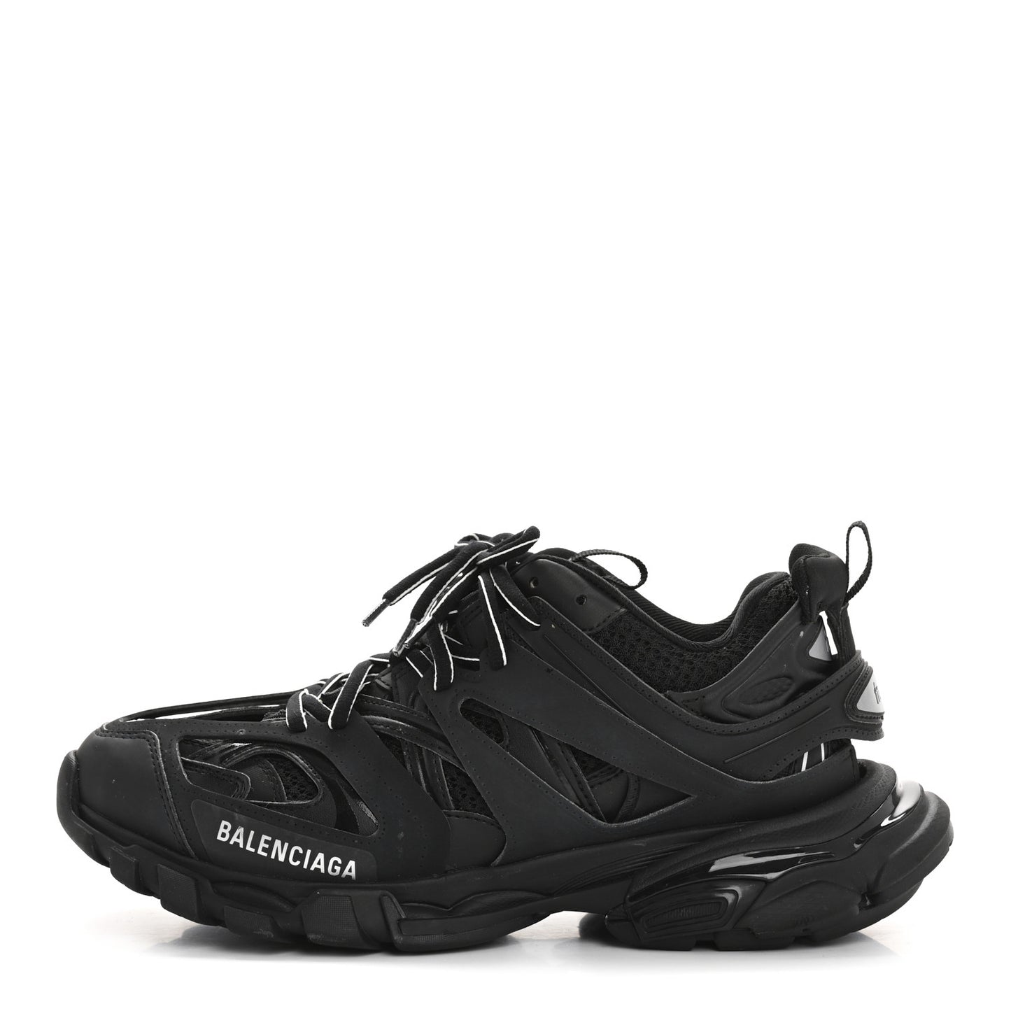 Mesh Nubuck Effect Fabric LED Womens Track Sneakers 39 Black