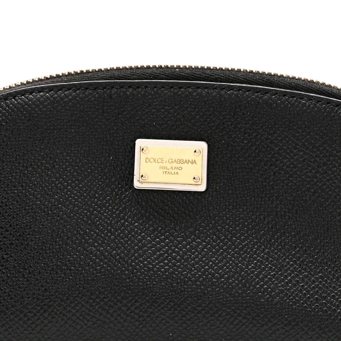 DOLCE GABBANA Dauphine Mini Cosmetic Pouch Black
