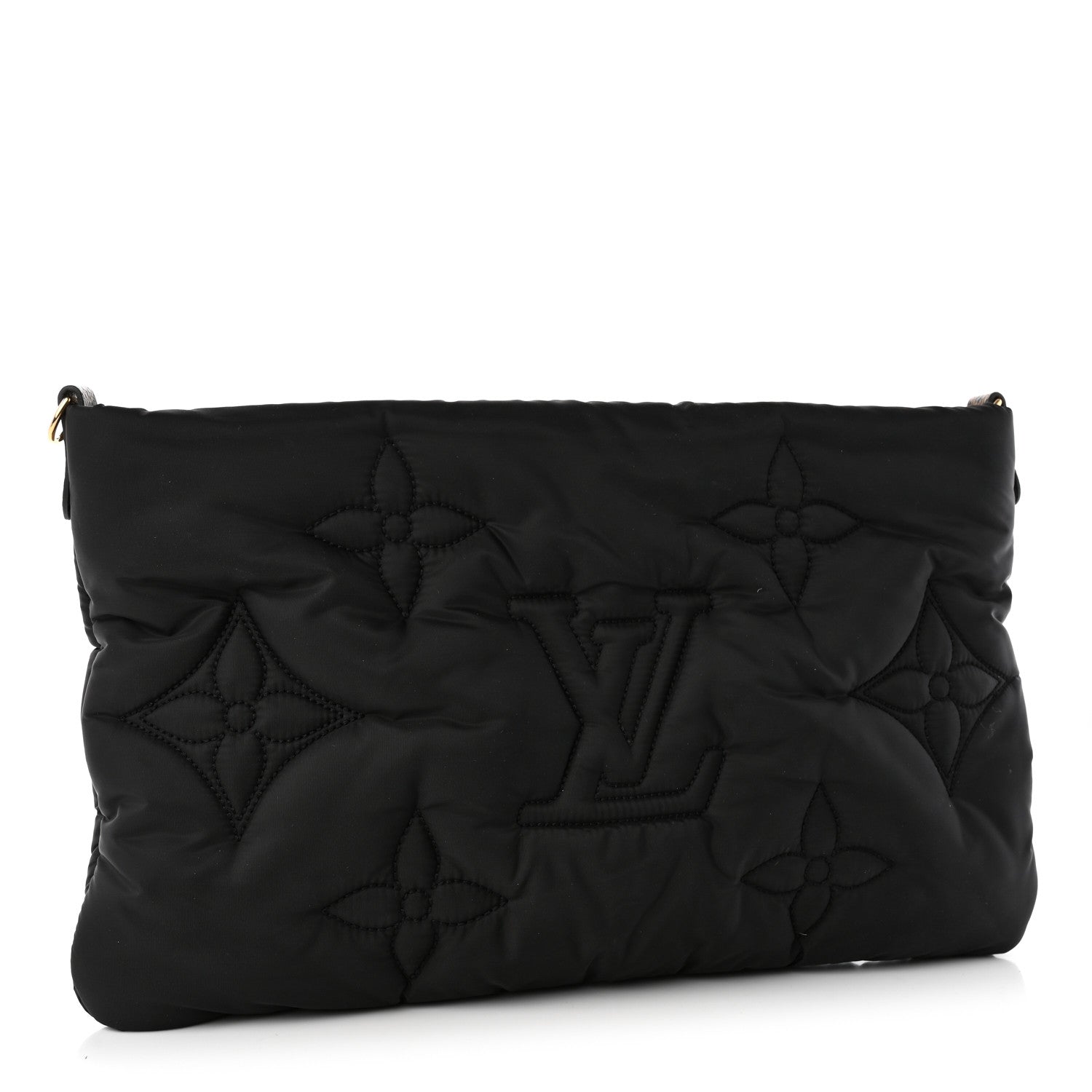 Louis Vuitton Econyl Monogram Pillow Maxi Multi Pochette Accessories Mini Pochette Black 3 of 7