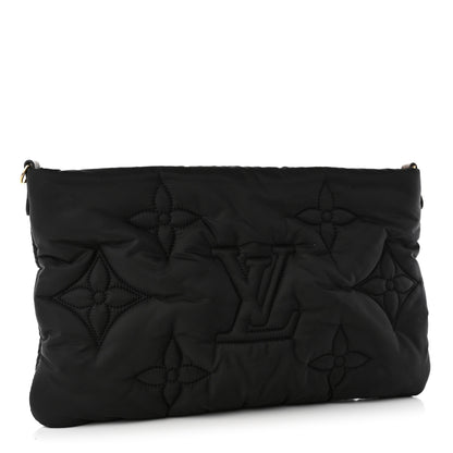 Louis Vuitton Econyl Monogram Pillow Maxi Multi Pochette Accessories Mini Pochette Black 3 of 7