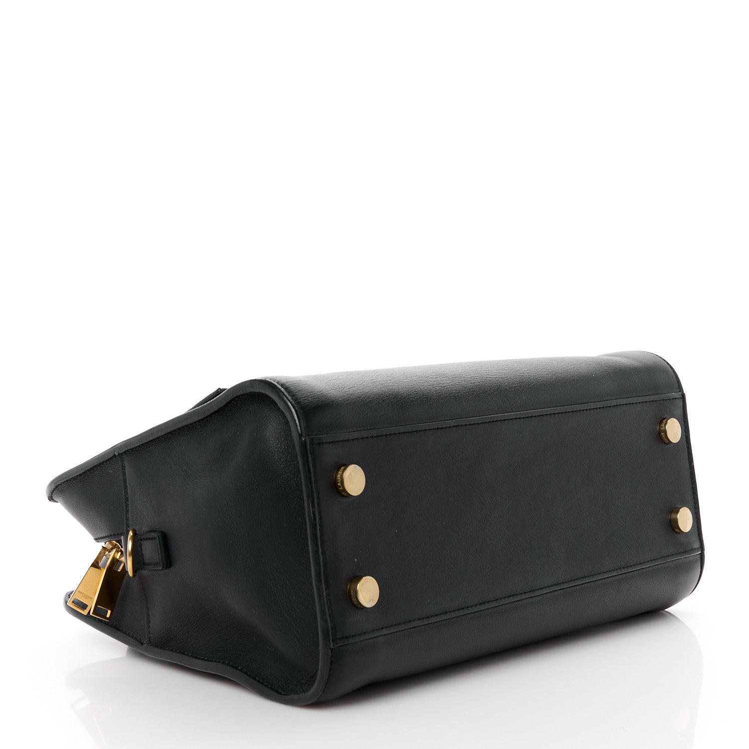 Saint Laurent Smooth Calfskin Small Monogram Cabas Black 4 of 11