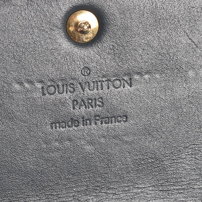 Louis Vuitton Vernis Sarah Wallet Blue Nuit 6 of 10