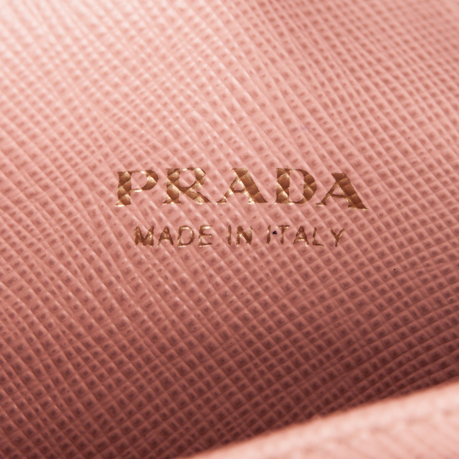 Prada Saffiano Metal Flap Card Holder Orchidea 6 of 7