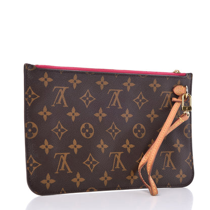 Louis Vuitton Monogram Neverfull MM GM Pochette Pivoine 3 of 10