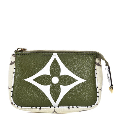 Louis Vuitton Monogram Giant Micro Pochette Accessories Kaki White 1 of 7