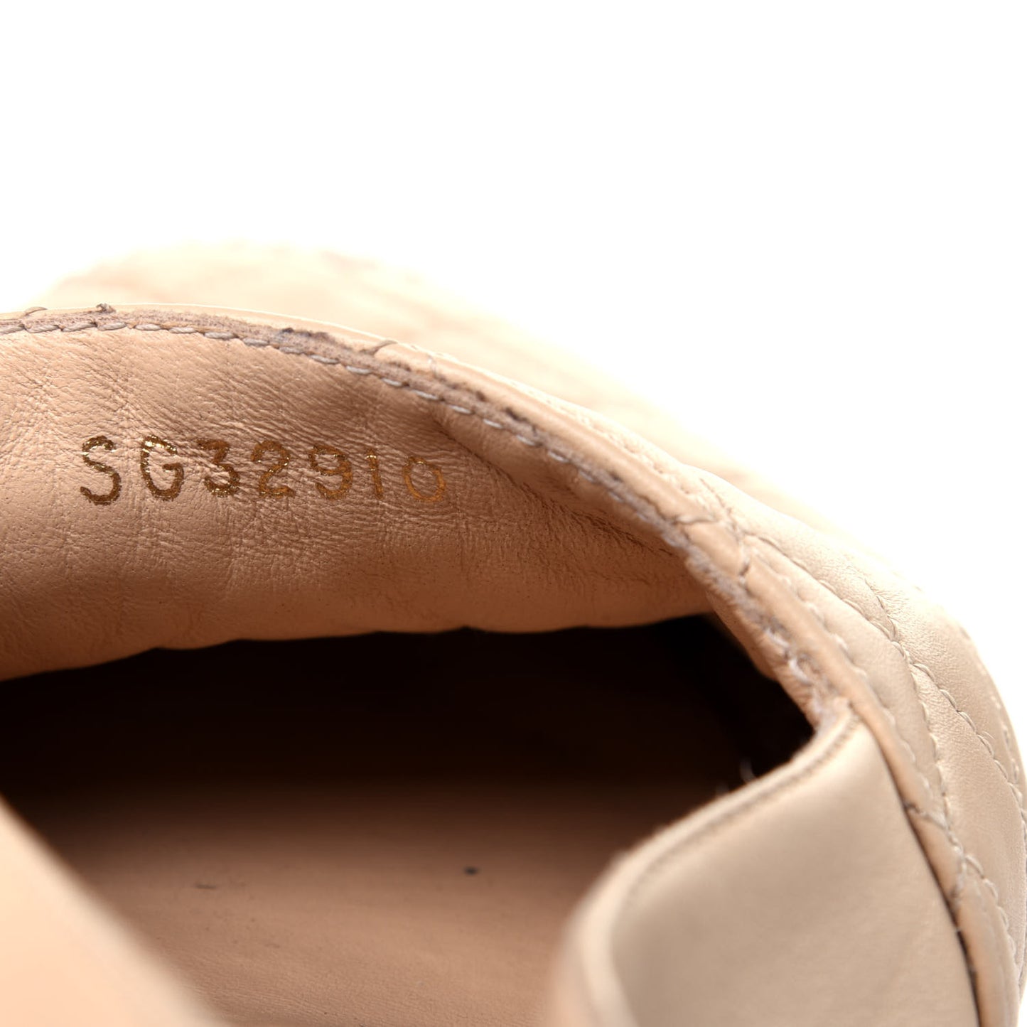 Lambskin Quilted CC Espadrilles 41 Beige