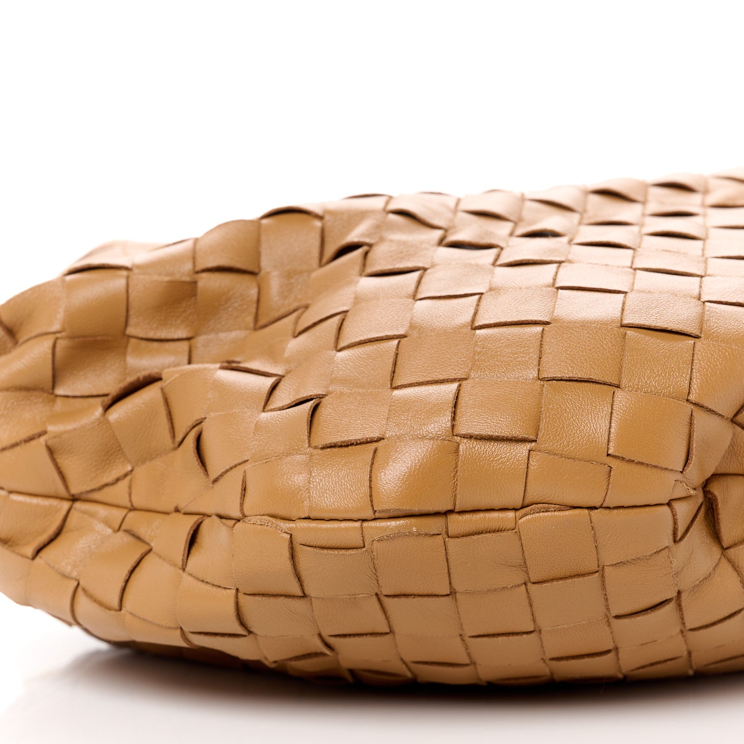 Bottega Veneta Nappa Intrecciato Teen Jodie Hobo Caramel 10 of 11