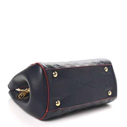 Louis Vuitton Empreinte Montaigne MM Marine Rouge 4 of 10