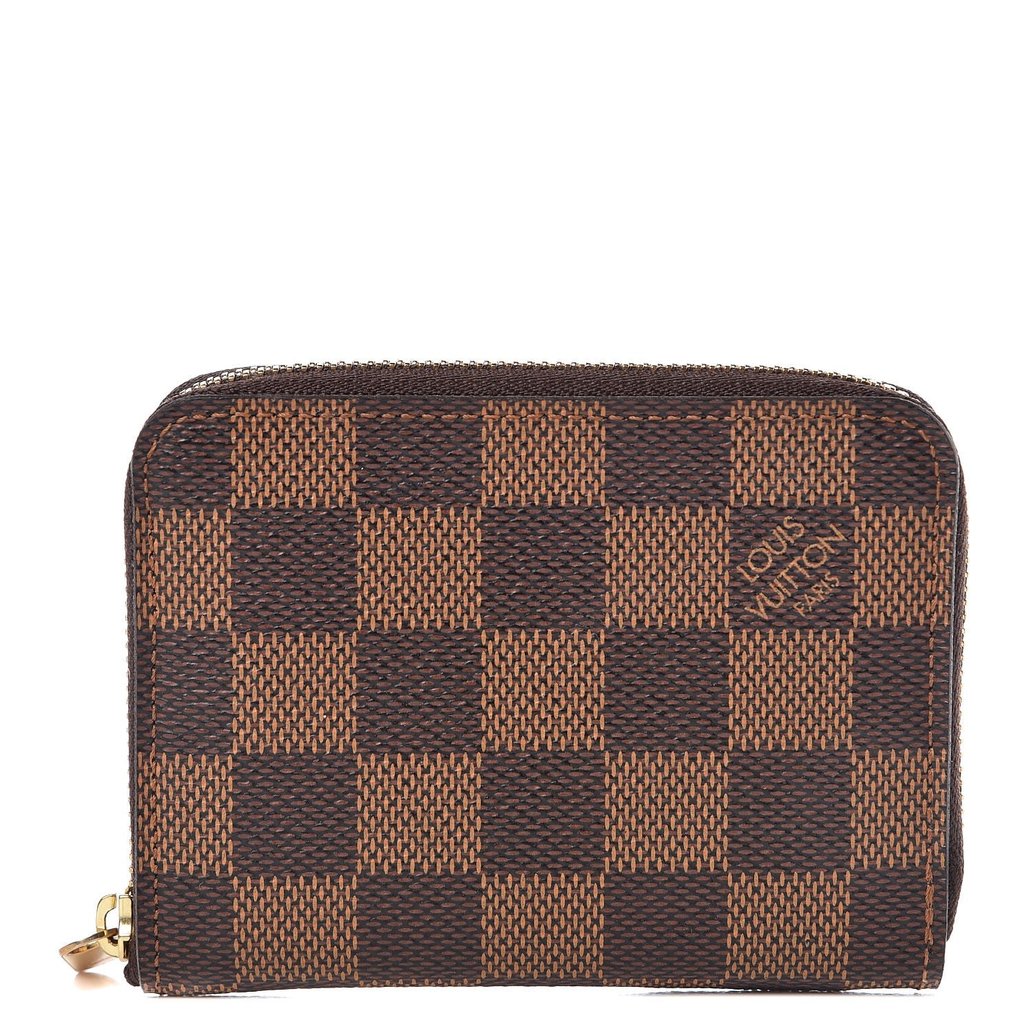 Louis Vuitton Damier Ebene Zippy Coin Purse 1 of 8