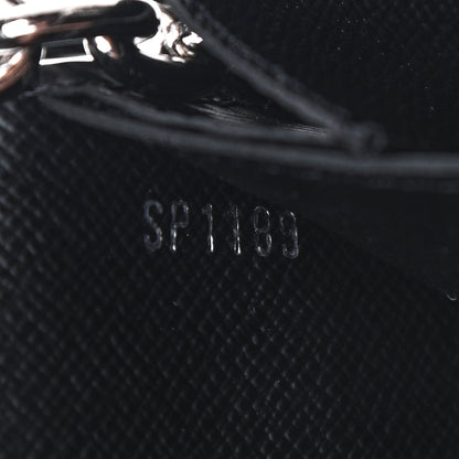 Louis Vuitton Epi Twist Chain Wallet Black 7 of 9