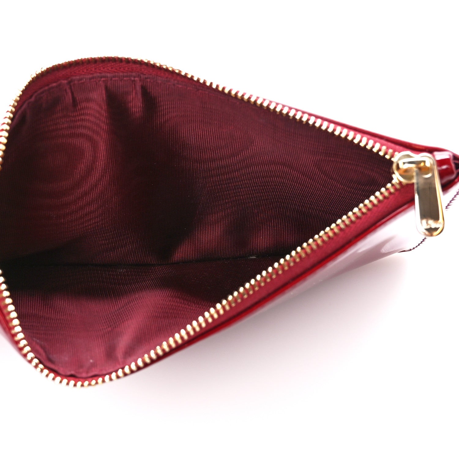 Christian Dior Patent Cannage LADY DIOR Clutch Rouge Ceris 9 of 17