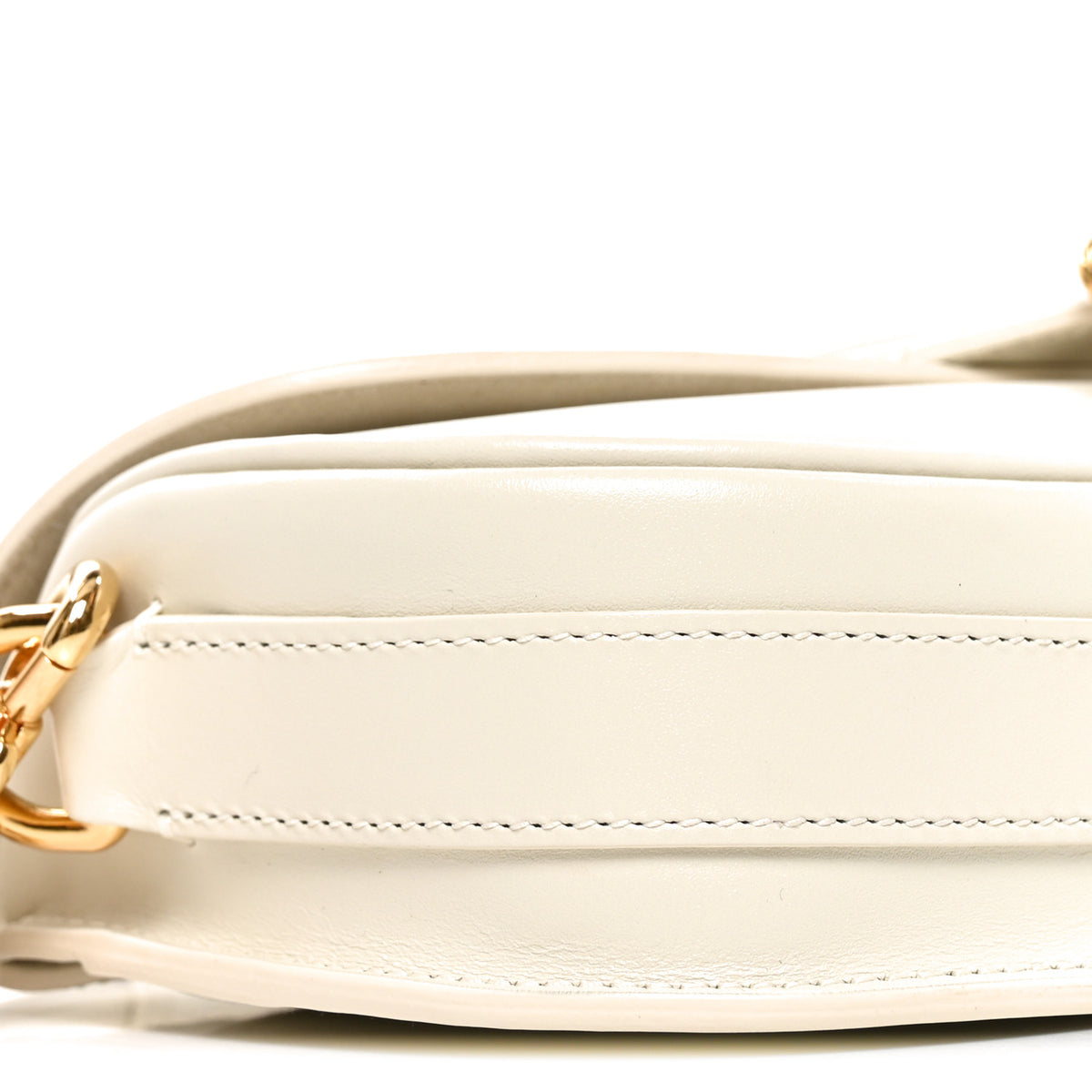 Box Calfskin East West Bobby Bag Latte
