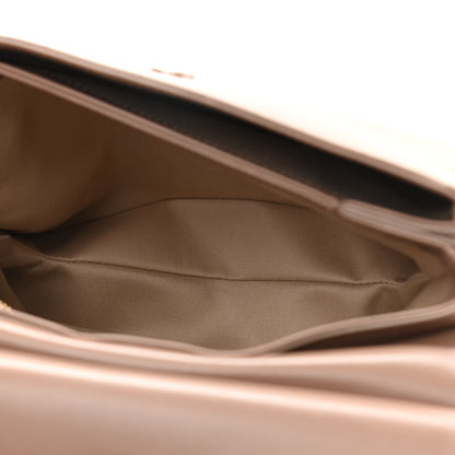 Chloe Calfskin Medium Faye Top Handle Bag Desert Taupe 6 of 14