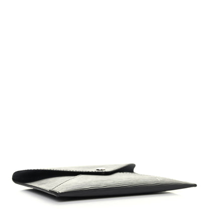 Louis Vuitton Epi Envelope Pouch Black 3 of 4