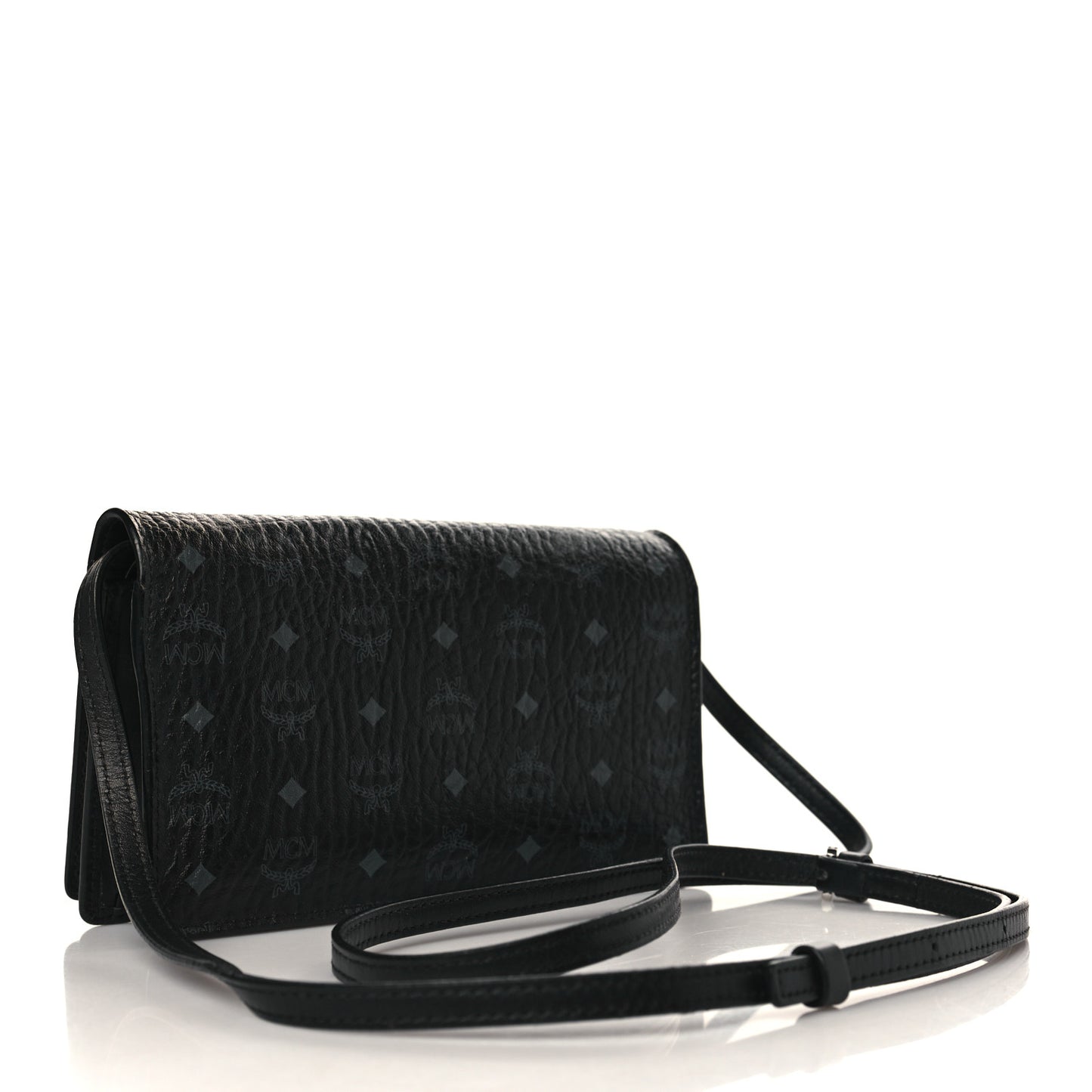 Visetos Chain Wallet Crossbody Black