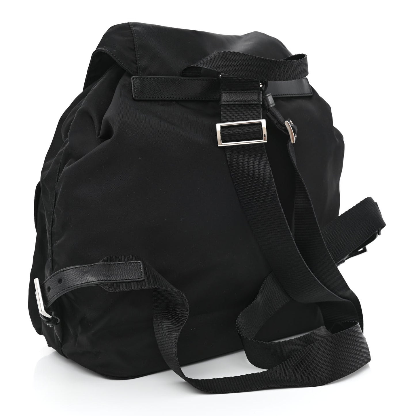 Nylon Vela Medium Backpack Black