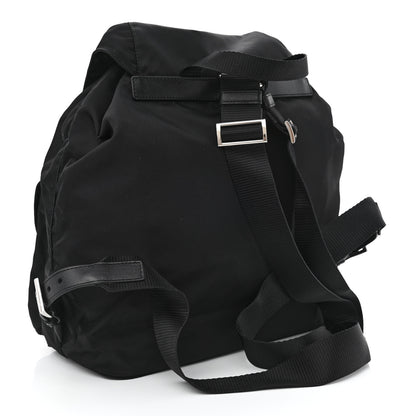 Prada Nylon Vela Medium Backpack Black 3 of 11
